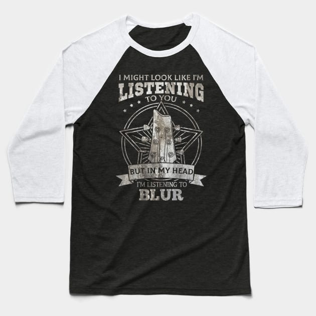 Blur Baseball T-Shirt by Astraxxx